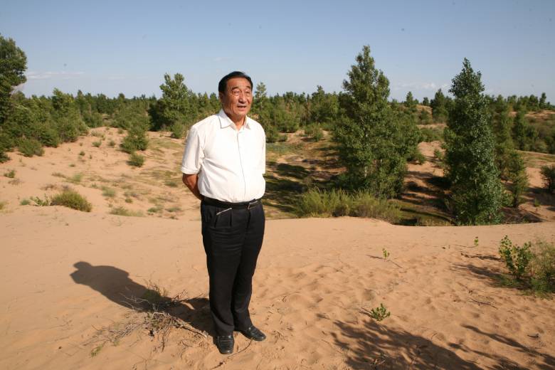 【“七一勛章”獲得者說】石光銀:能有一口氣 還要繼續為治沙造林創出一條新路